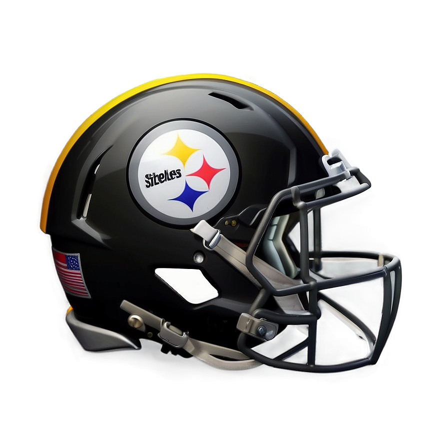 Steelers Helmet Icon Png 06282024 PNG image