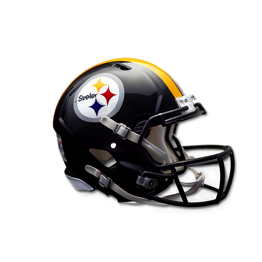 Steelers Helmet In Spotlight Png 87 PNG image