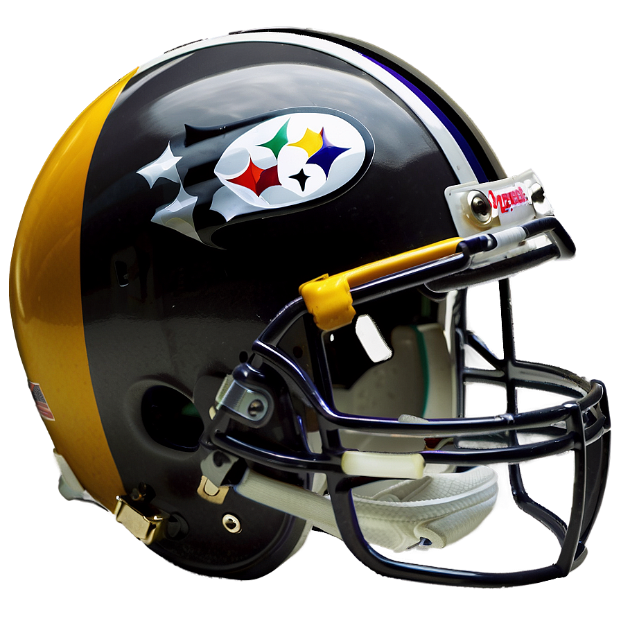 Steelers Helmet On Field Png 30 PNG image