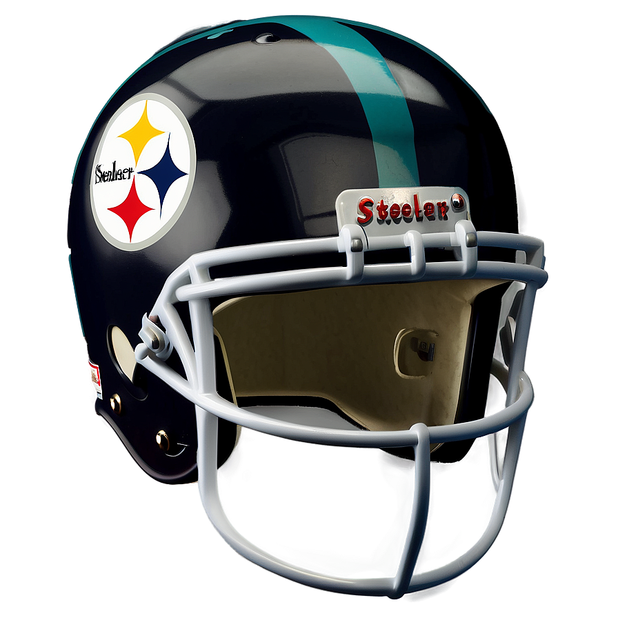 Steelers Retro Helmet Png Pni PNG image