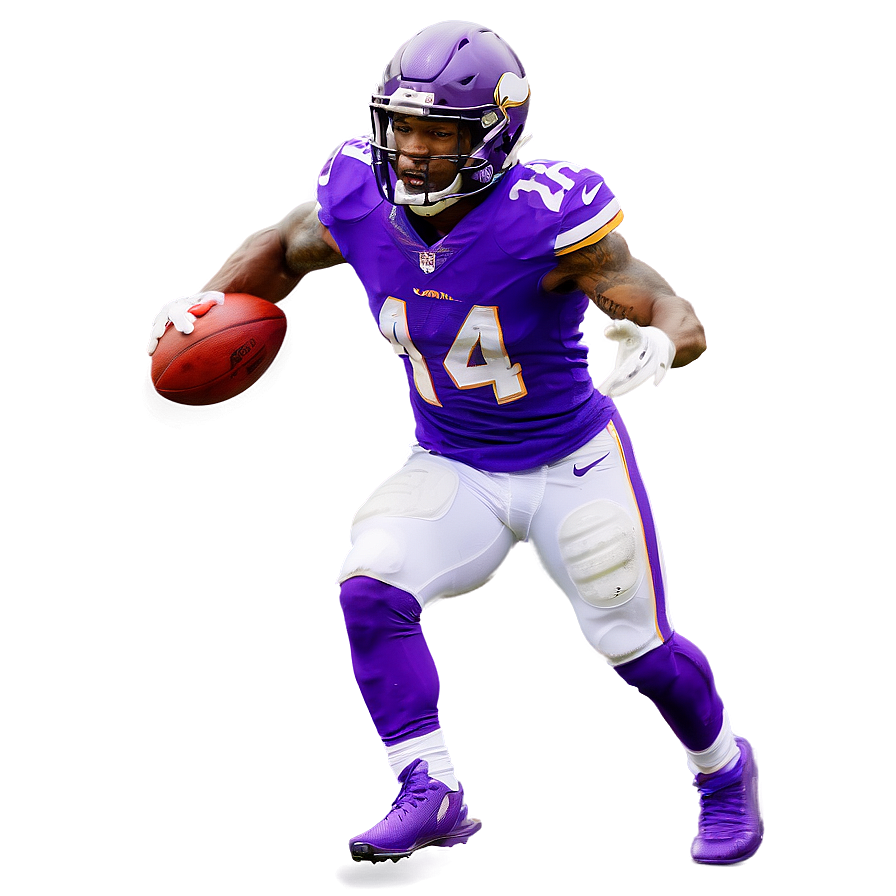 Stefon Diggs Action Shot Png Mmk65 PNG image