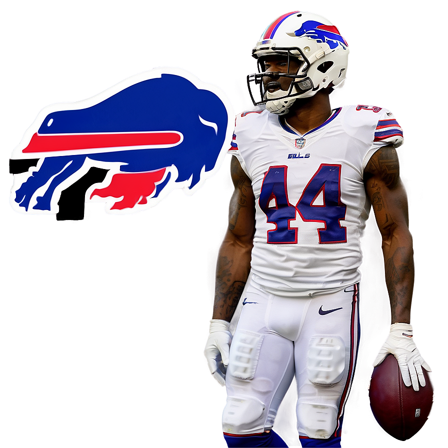 Stefon Diggs Buffalo Bills Uniform Png Apw51 PNG image