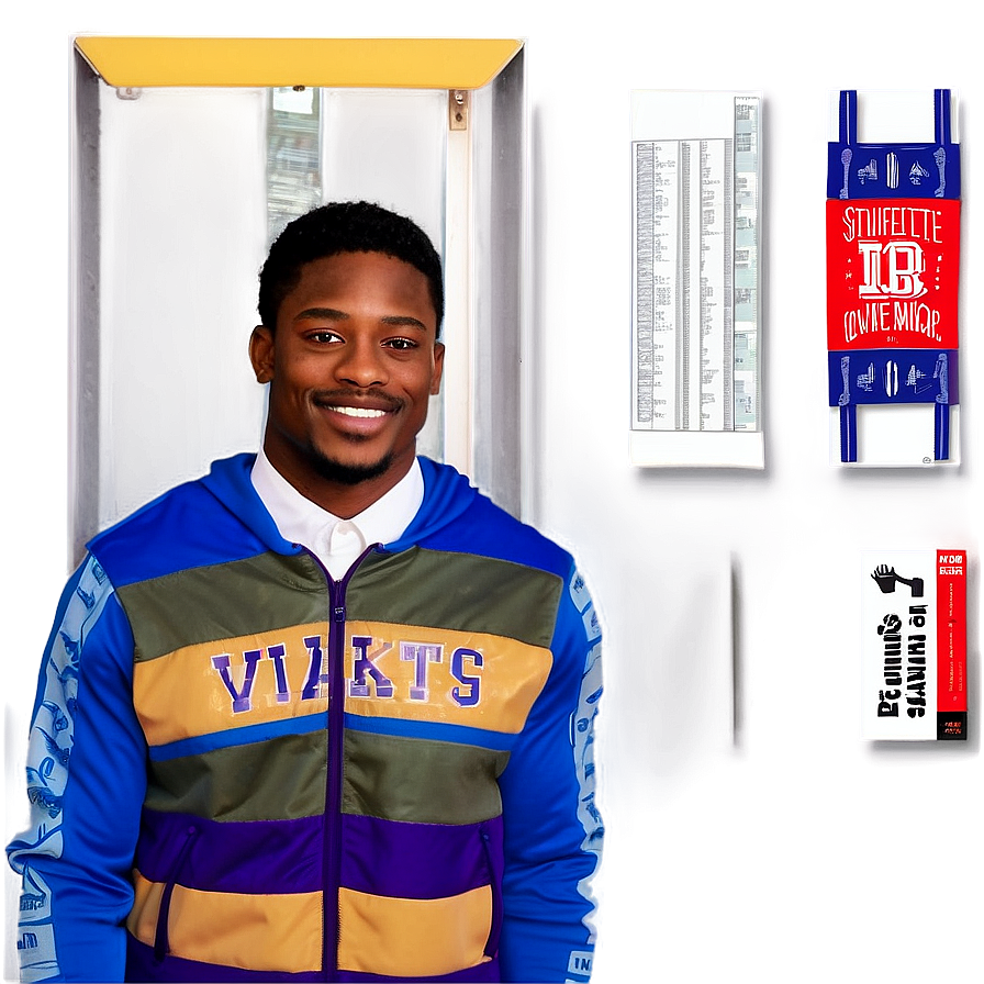 Stefon Diggs Community Outreach Png Gyw PNG image