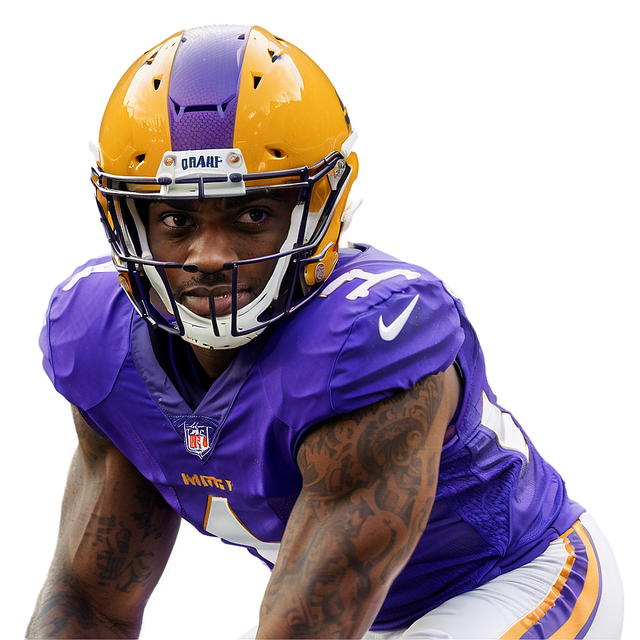 Stefon Diggs Sideline Portrait Png Hkk PNG image