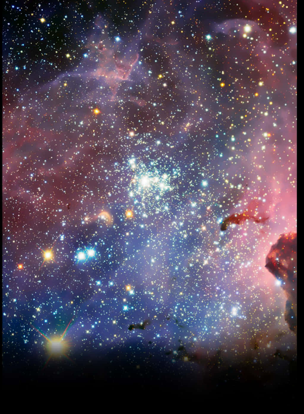 Stellar Nebula Cluster.jpg PNG image