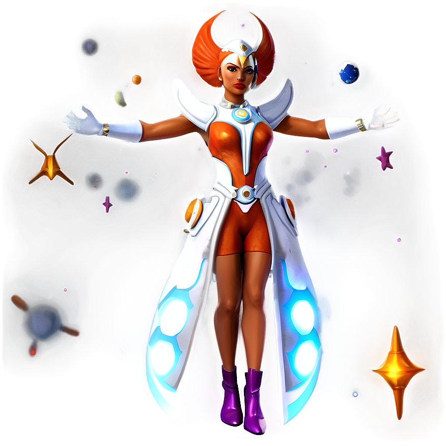 Stellar Space Goddess Png 8 PNG image