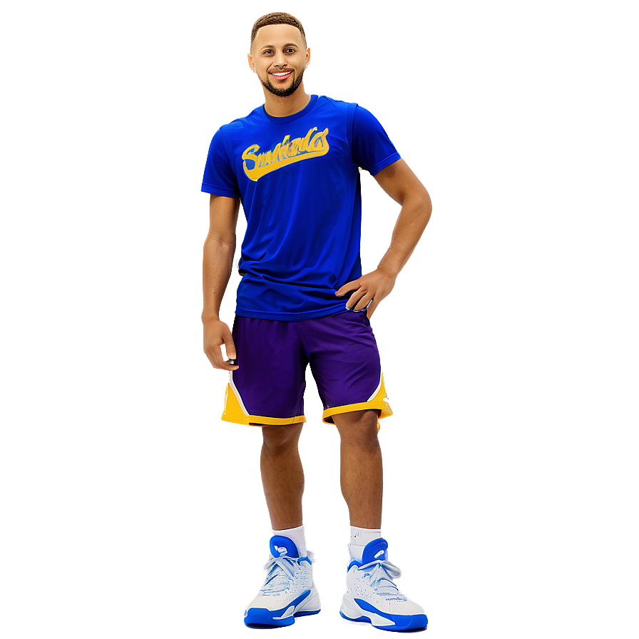 Steph Curry Basketball Camp Png Fyd85 PNG image