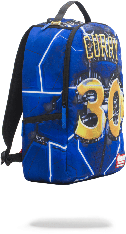 Steph Curry30 Blue Backpack PNG image