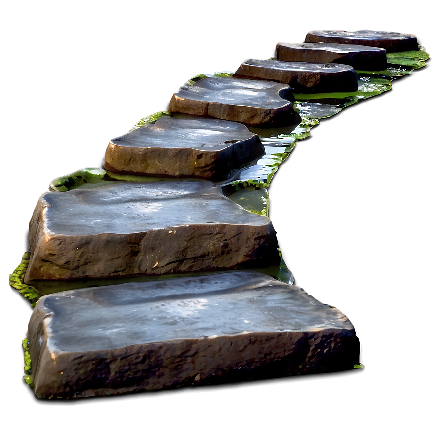 Stepping Stones Rock Path Png 05032024 PNG image