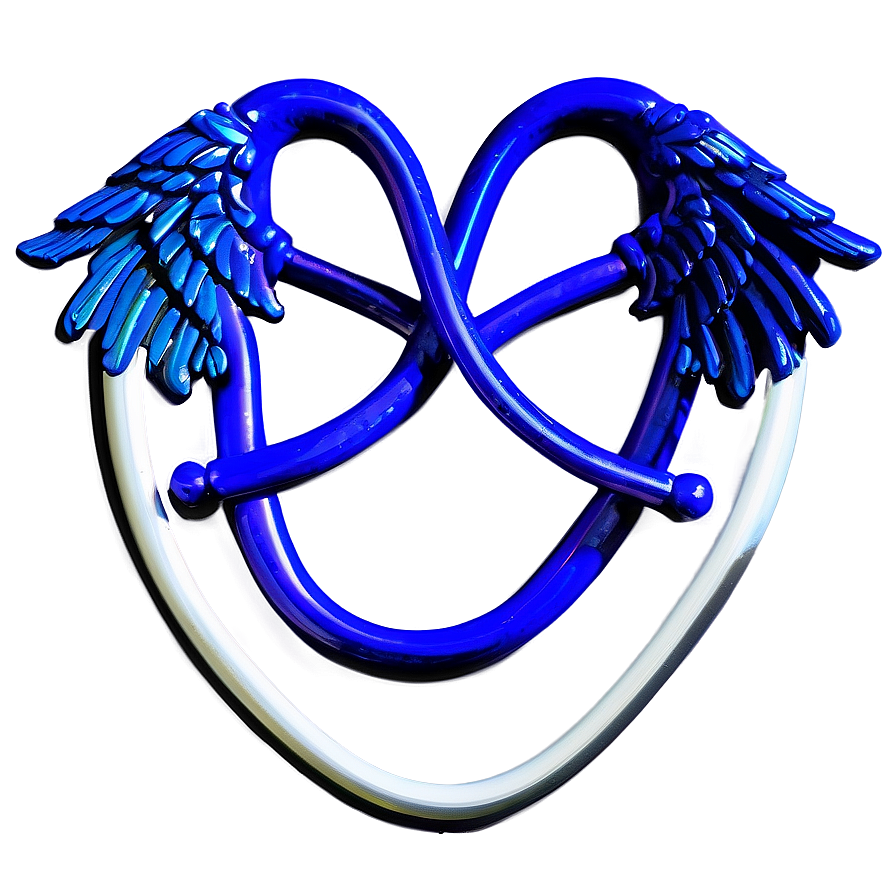 Stethoscope Heart With Wings Png 76 PNG image