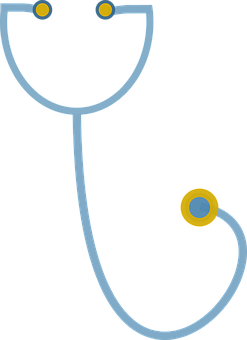 Stethoscope Icon Graphic PNG image