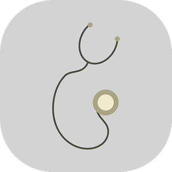 Stethoscope Icon Graphic PNG image