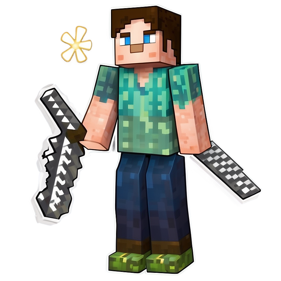 Steve Avatar Minecraft Png Nah PNG image