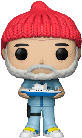 Steve Funko Pop Figure With Boat PNG image