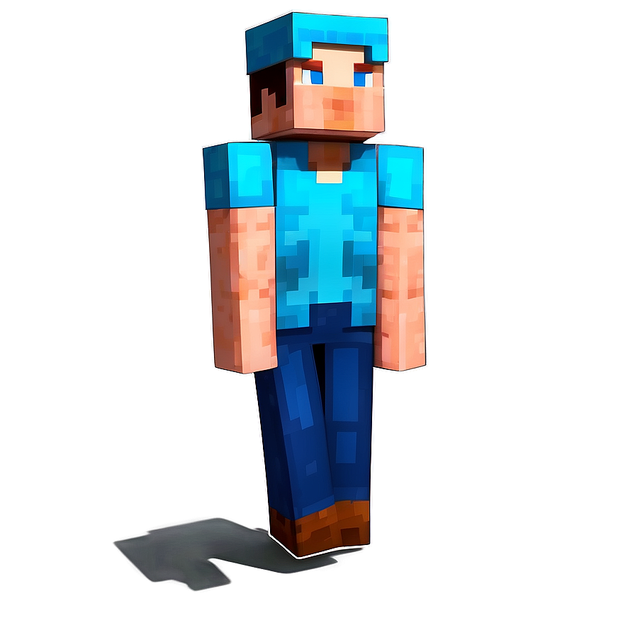 Steve Minecraft Asset Png 78 PNG image