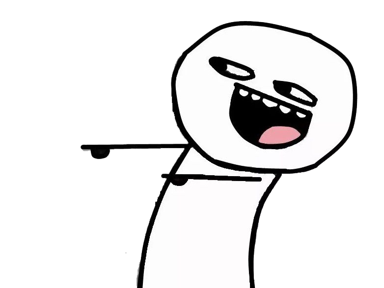 Stick Figure Laughing Meme.png PNG image