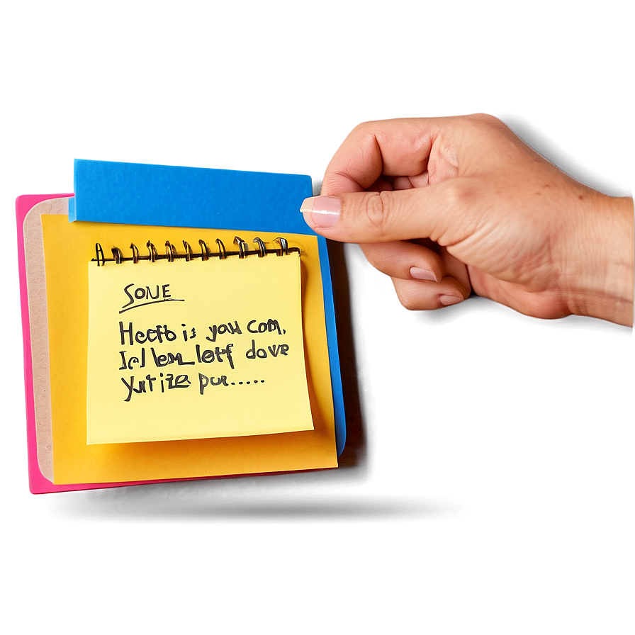 Sticky Note On Board Png Oby PNG image