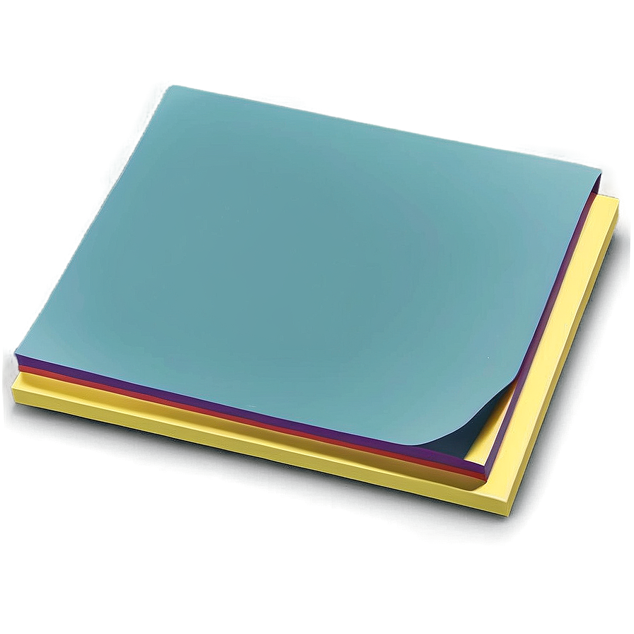 Sticky Note Paper Png 06262024 PNG image