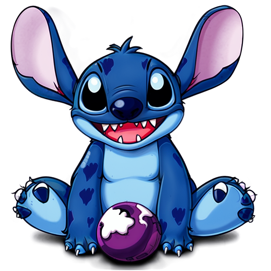 Stitch Halloween D PNG image