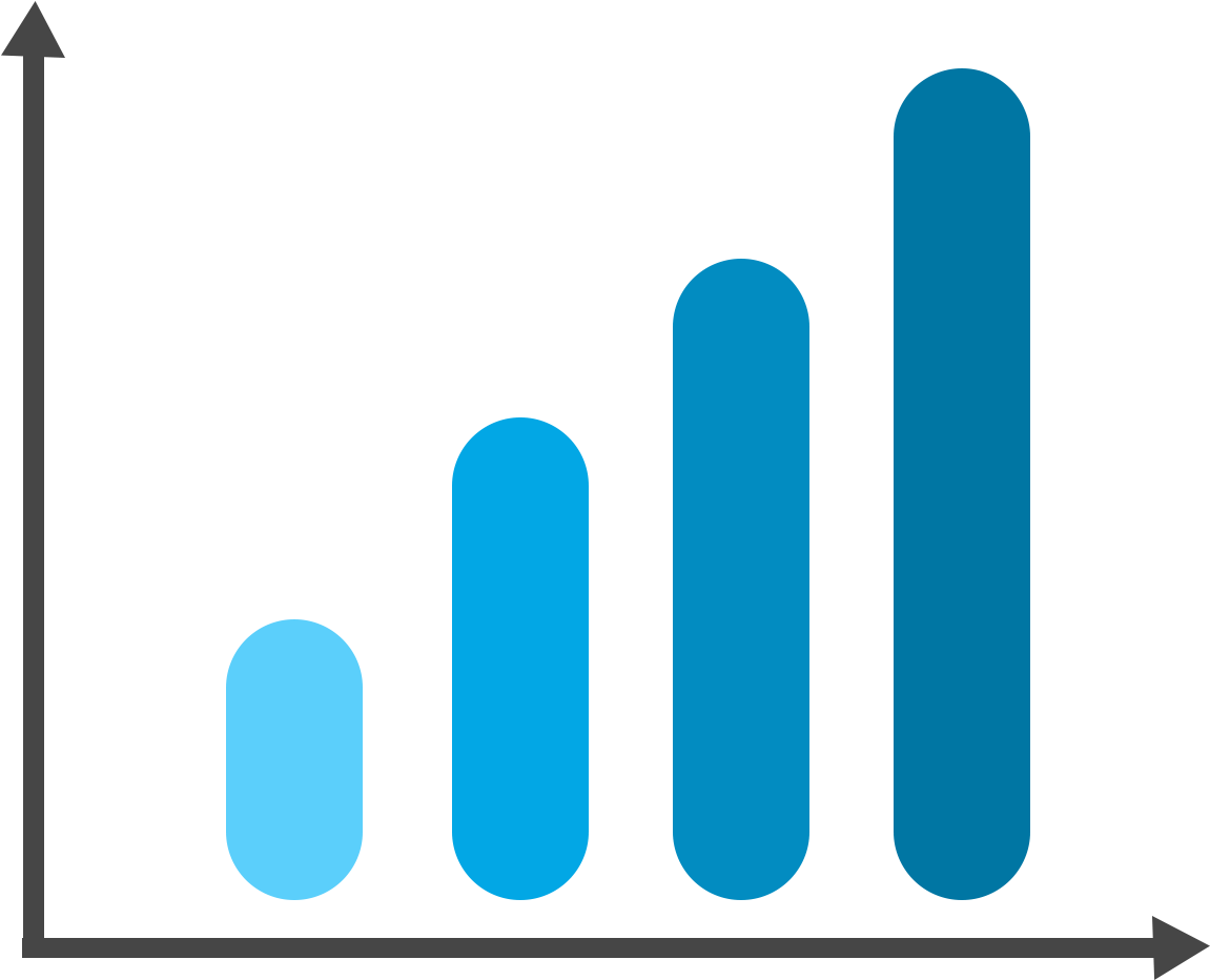 Stock Market Growth Chart PNG image