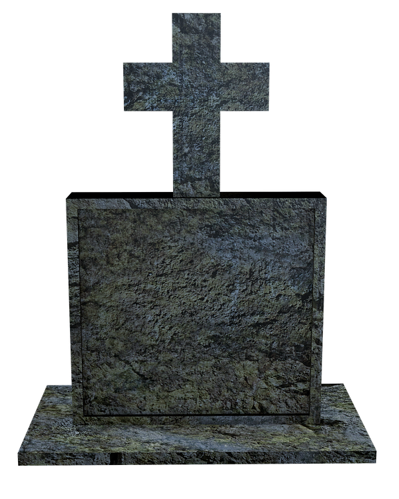 Stone Cross Monument3 D Render PNG image