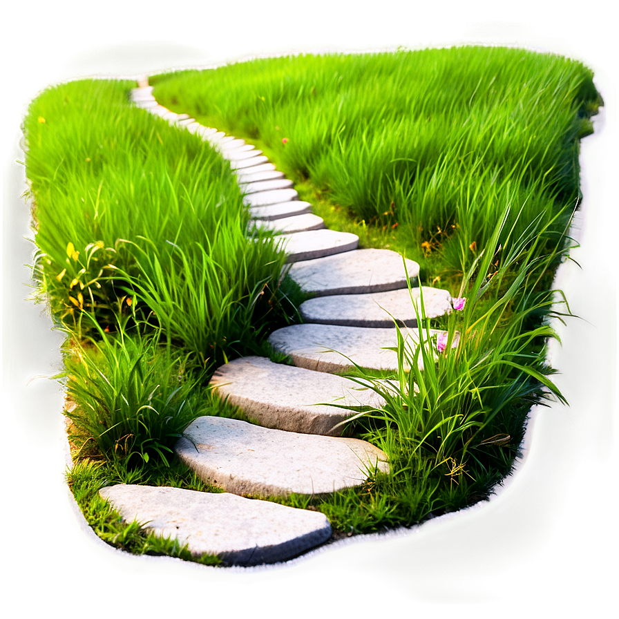 Stone Path In Grass Png Eil2 PNG image