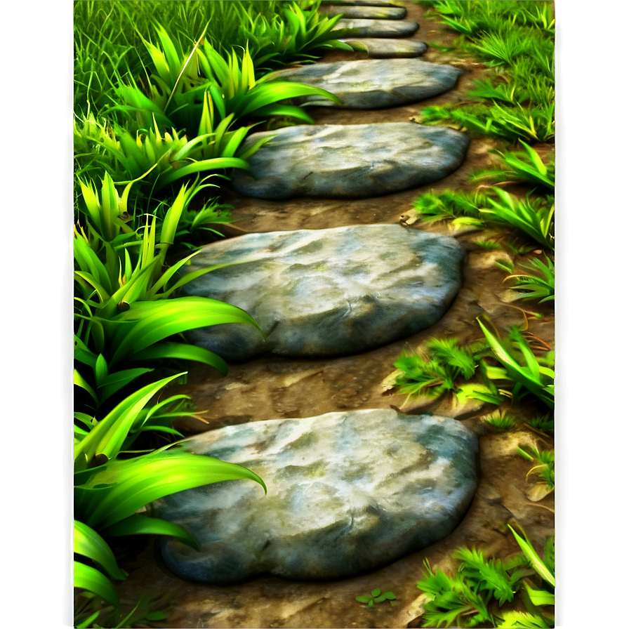 Stone Path Texture Png 06252024 PNG image