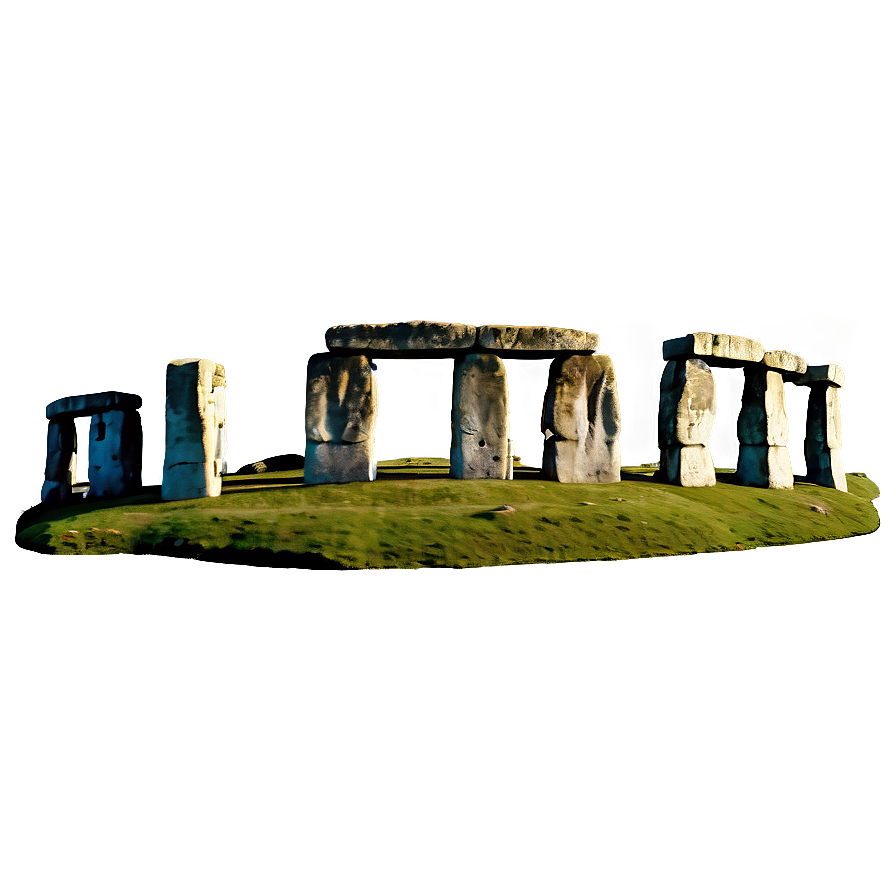 Stonehenge Among Rolling Hills Png 62 PNG image