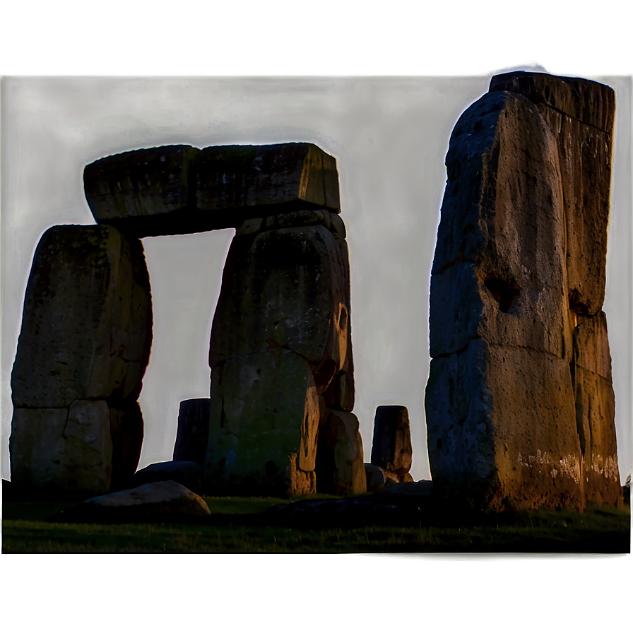 Stonehenge Illuminated At Night Png Yfx22 PNG image