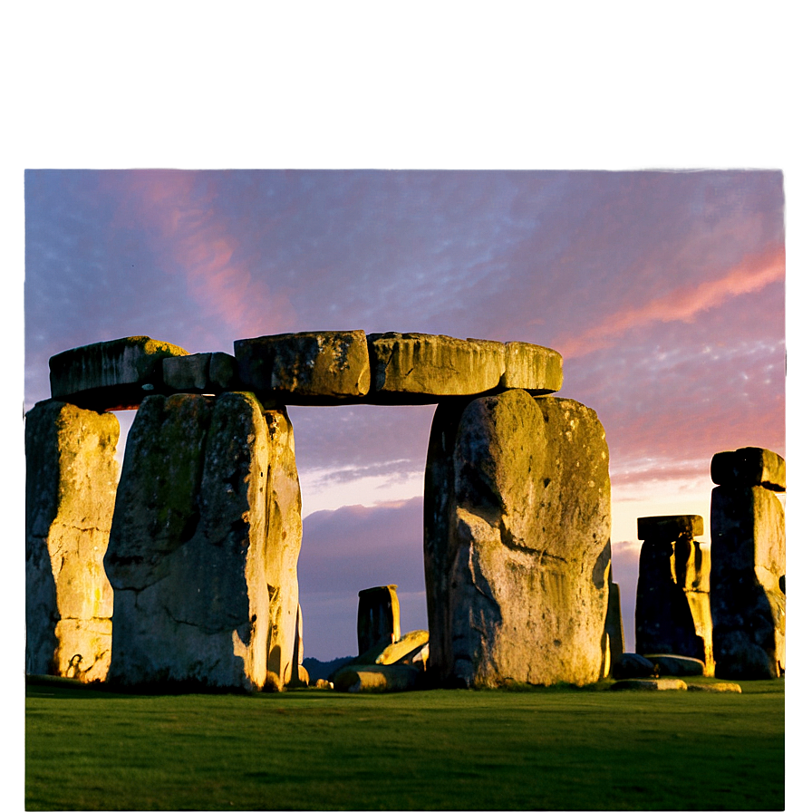 Stonehenge Panorama At Dusk Png 60 PNG image