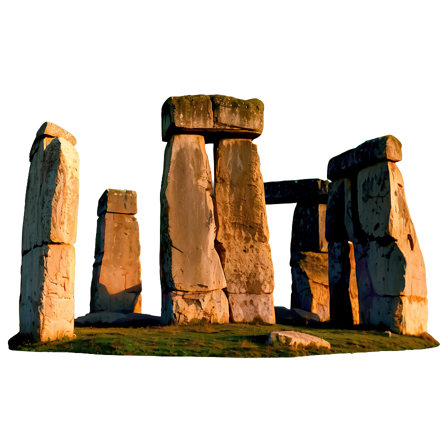 Stonehenge Silhouette At Sunset Png 06252024 PNG image