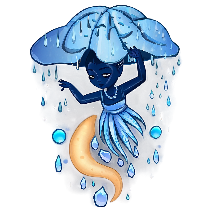 Storm And Rain Goddess Png Rkn PNG image