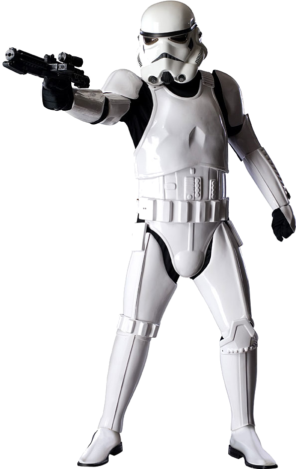 Stormtrooper Action Pose PNG image