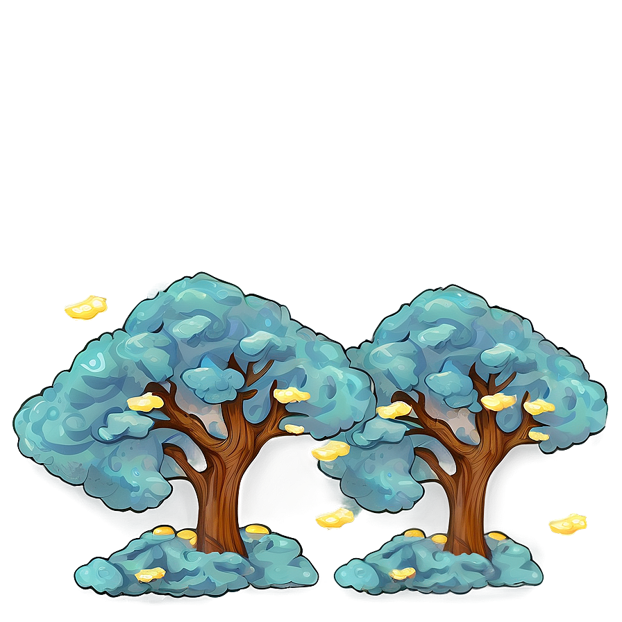 Stormy Sky Trees Png Gjj PNG image