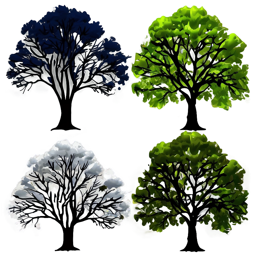 Stormy Sky Trees Png Kcs PNG image