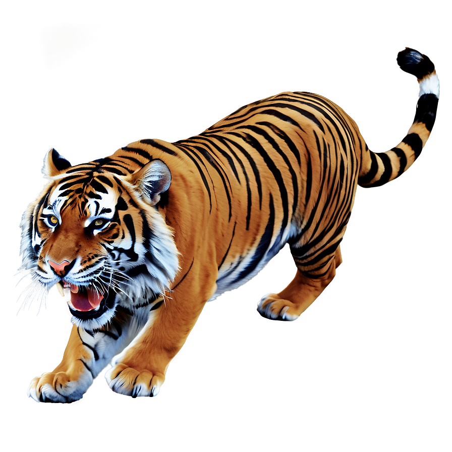 Stormy Tiger Mood Png Mds70 PNG image