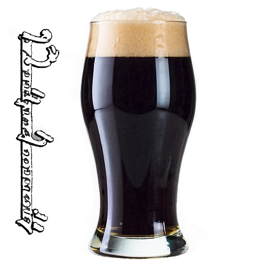 Stout Beer Glass Png 05032024 PNG image