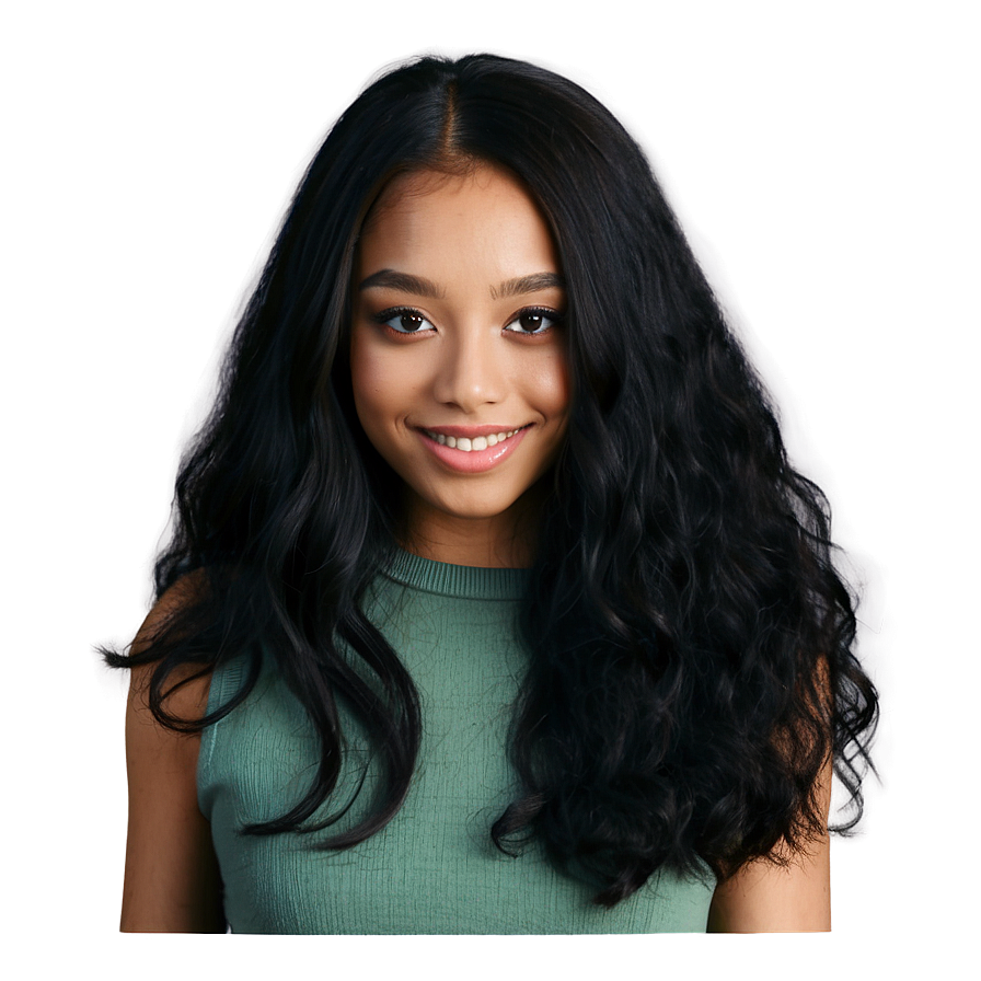 Straight Girl Hair Png Ici87 PNG image