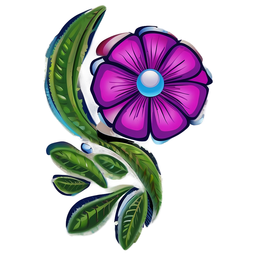 Straightforward Flower Design Png Mqj PNG image