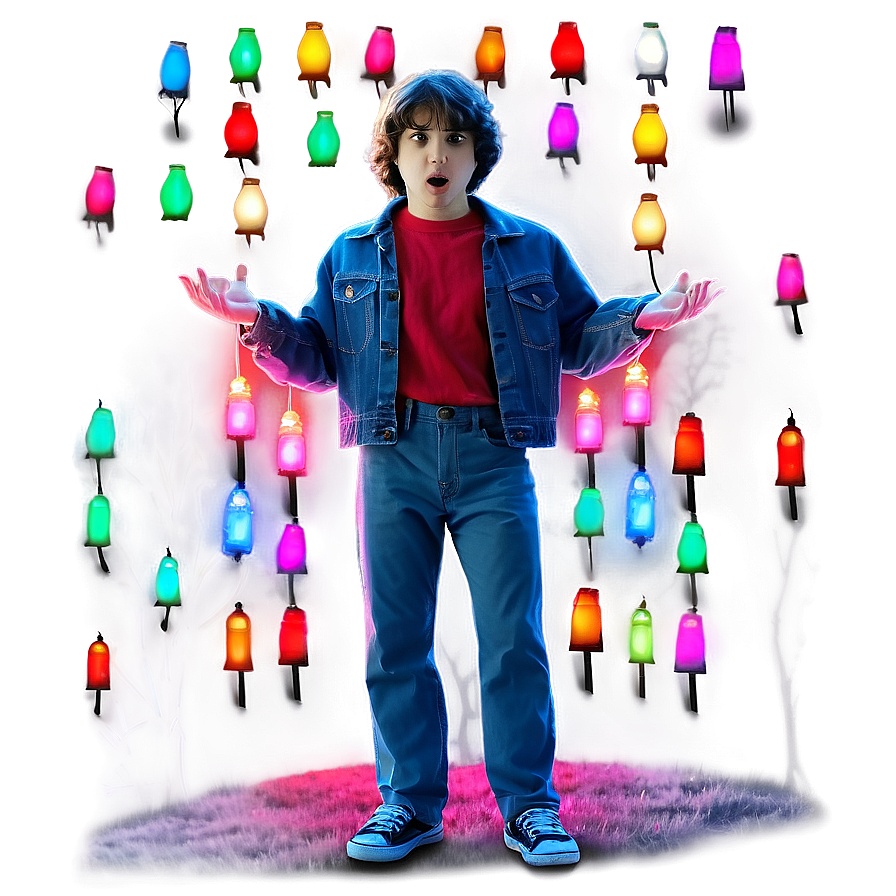 Stranger Things Christmas Lights Png Sok25 PNG image