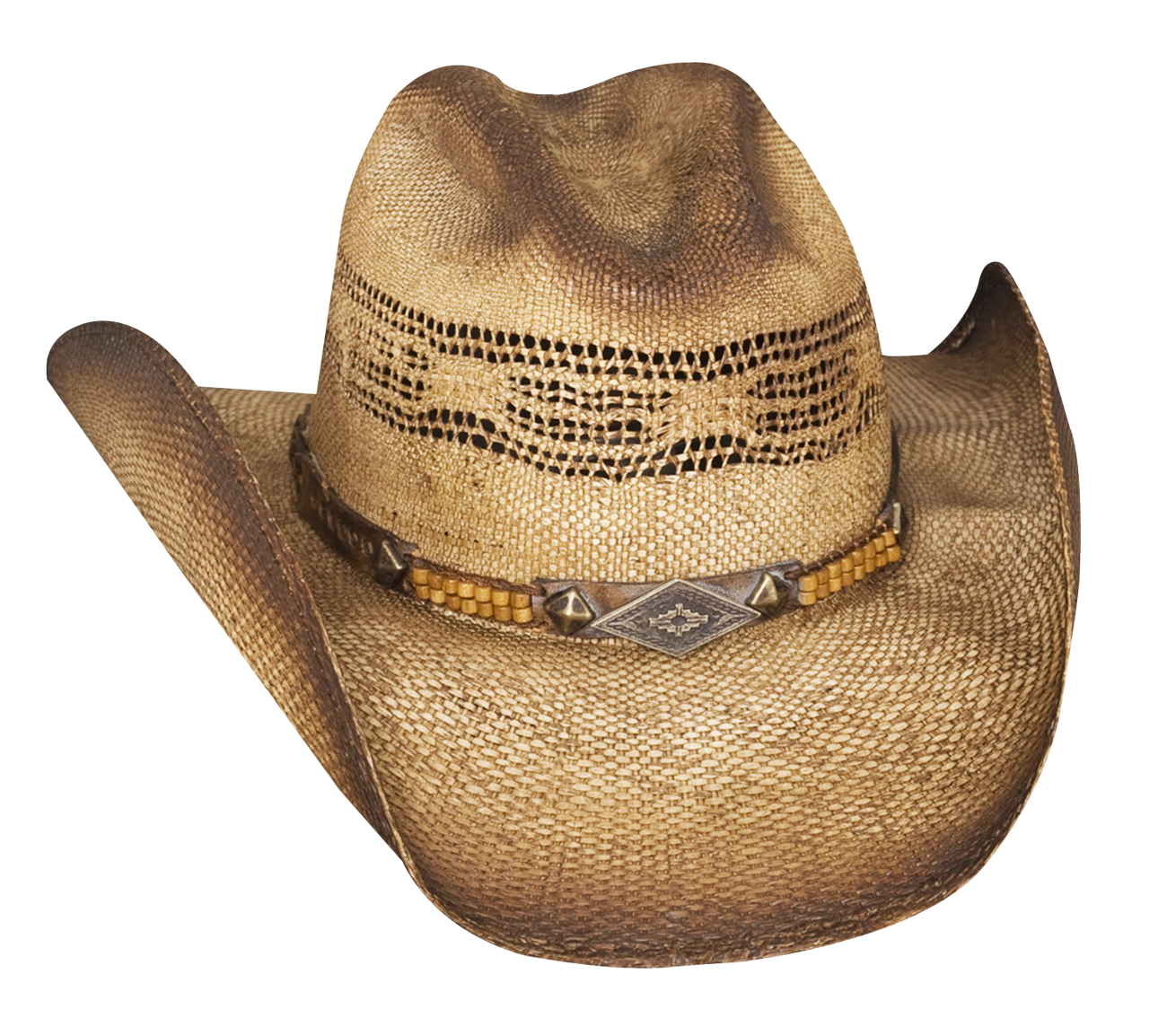 Straw Cowboy Hat Isolated PNG image