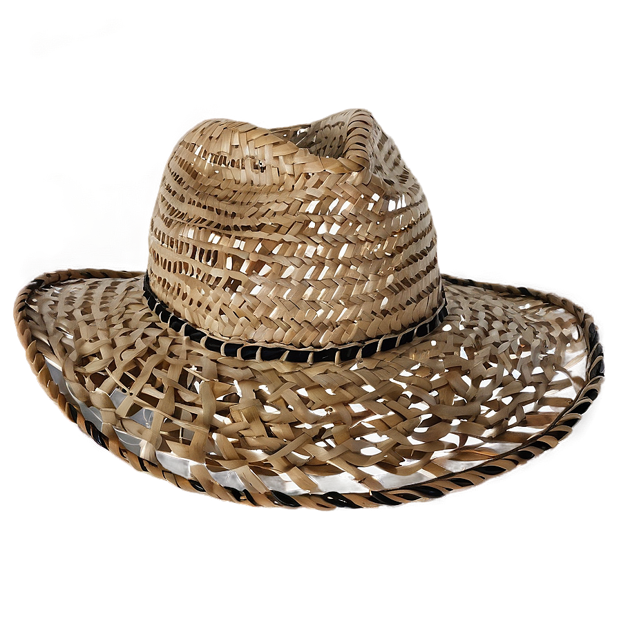 Straw Hat For Picnic Png Xop66 PNG image