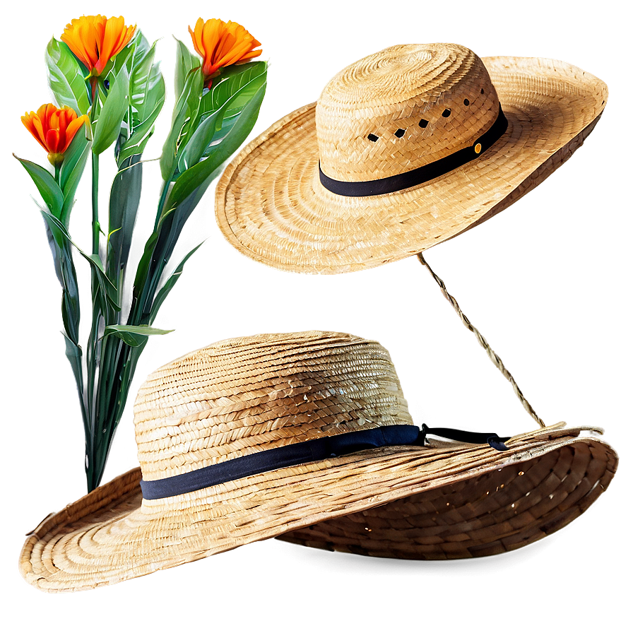 Straw Hat For Summer Days Png 45 PNG image