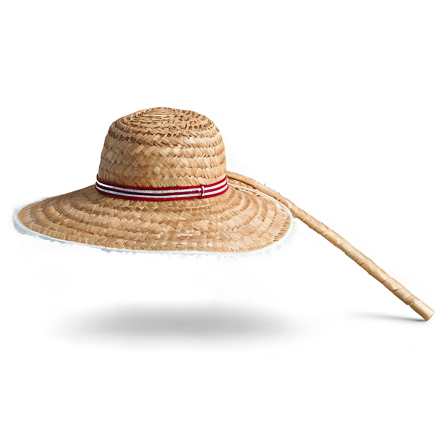 Straw Hat With Fringe Png 15 PNG image