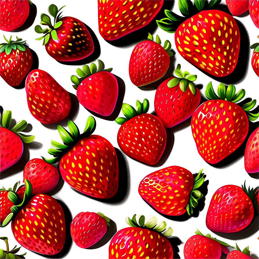 Strawberry Art Png 66 PNG image