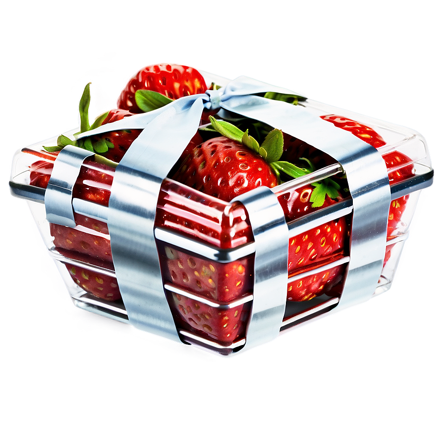 Strawberry Basket Png 05042024 PNG image