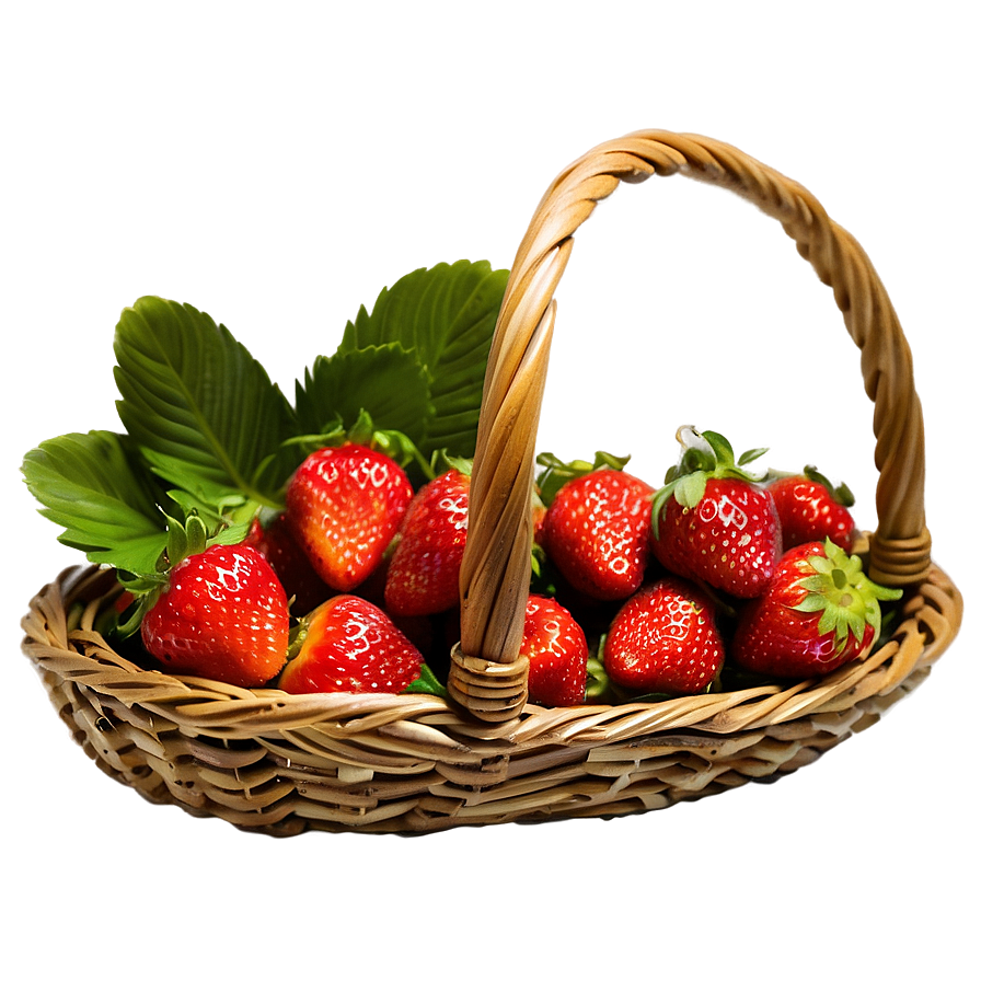 Strawberry Basket Png Ssq14 PNG image