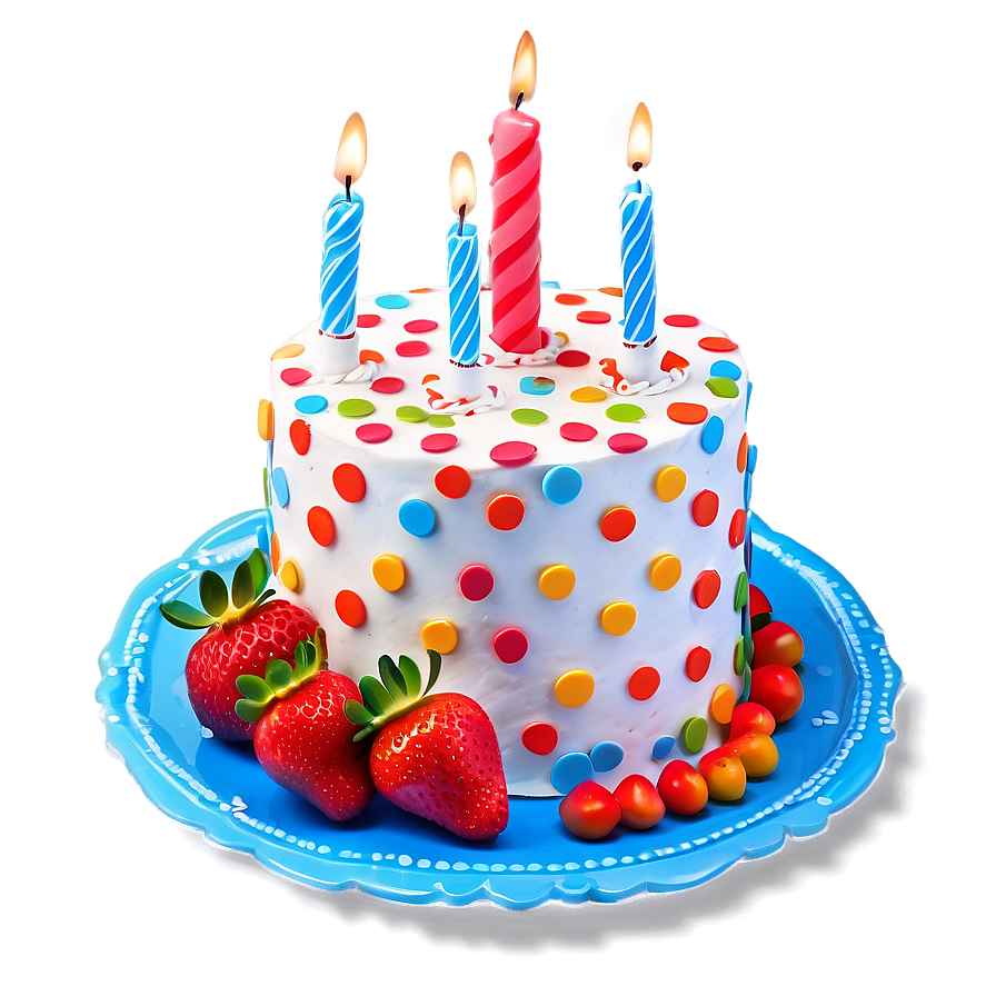 Strawberry Birthday Cake Png Ssm PNG image