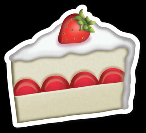 Strawberry_ Cake_ Emoji PNG image