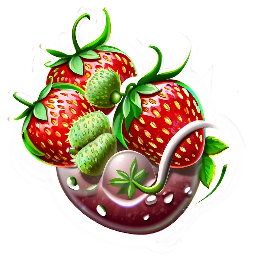 Strawberry Clipart Png Puv35 PNG image